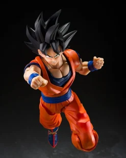 Dragon Ball Z - Son Goku Actionfigur / S.H. Figuarts - (The Kind-Hearted Saiyan): Bandai Tam