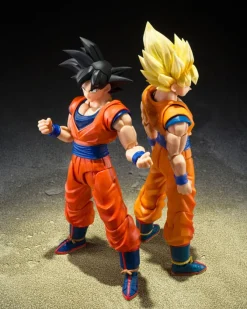 Dragon Ball Z - Son Goku Actionfigur / S.H. Figuarts - (The Kind-Hearted Saiyan): Bandai Tam
