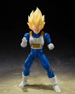 Dragon Ball Z - Super Saiyan Vegeta Actionfigur / S.H. Figuarts - (Dangerous Pride): Bandai Tamashii