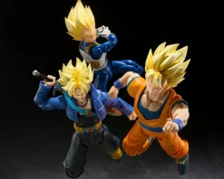 Dragon Ball Z - Super Saiyan Vegeta Actionfigur / S.H. Figuarts - (Dangerous Pride): Bandai Tamashii