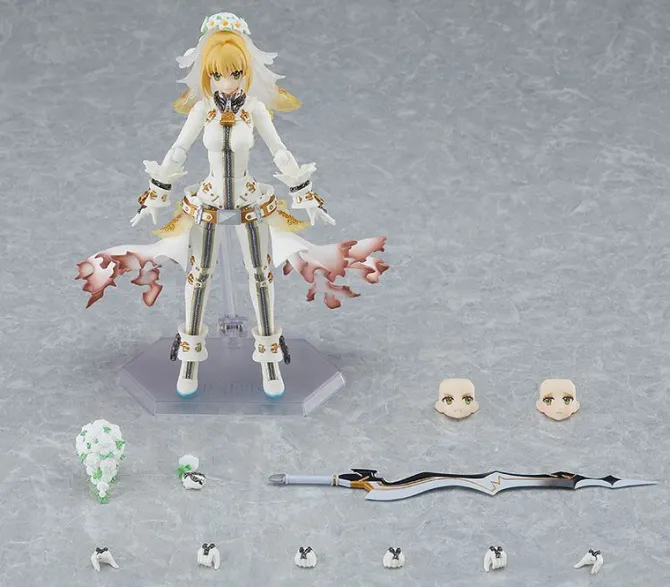 Fate/Grand Order - Saber/Nero Claudius Actionfigur - Figma / Bride Version: Max Factory