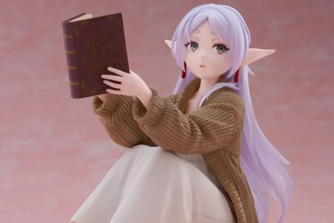 Frieren: Beyond Journey's End - Frieren Statue / Desktop Cute Figure - Roomwear: Taito Prize
