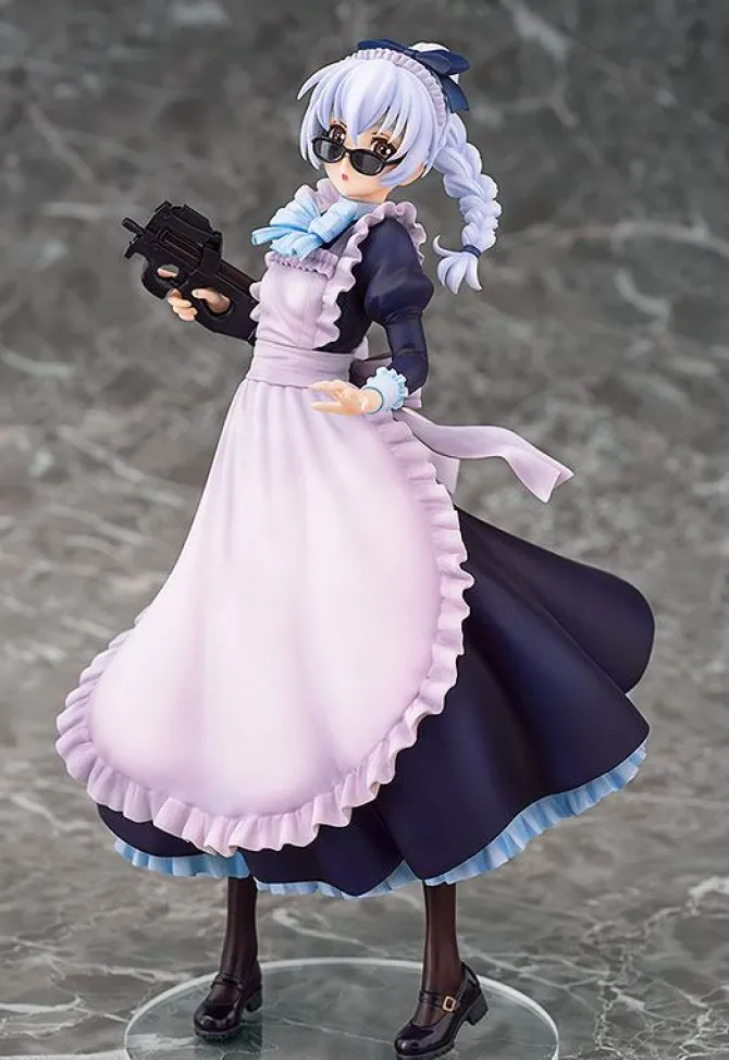 Full Metal Panic! Invisible Victory - Teletha Testarossa Statue / Maid Version: Phat!