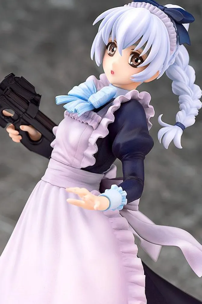 Full Metal Panic! Invisible Victory - Teletha Testarossa Statue / Maid Version: Phat!