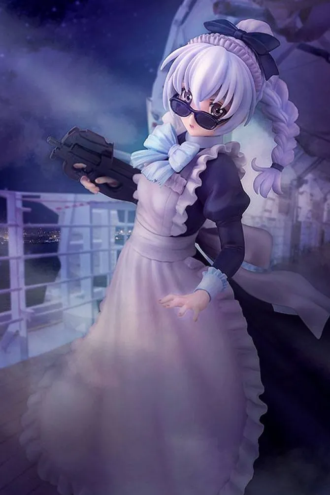 Full Metal Panic! Invisible Victory - Teletha Testarossa Statue / Maid Version: Phat!