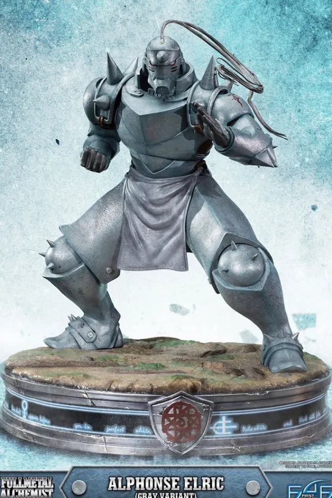 Fullmetal Alchemist Brotherhood - Alphonse Elric Statue / Gray Version: First 4 Figures
