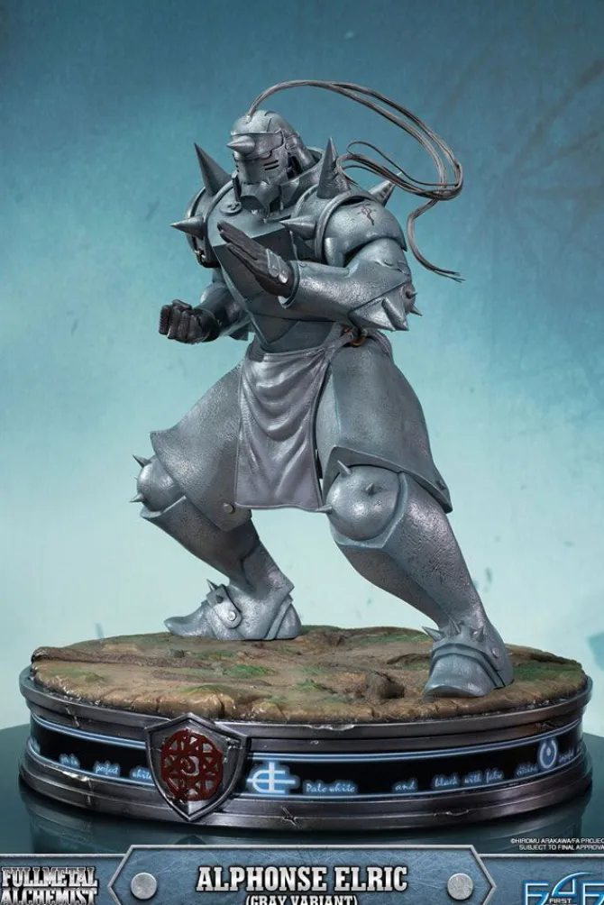 Fullmetal Alchemist Brotherhood - Alphonse Elric Statue / Gray Version: First 4 Figures