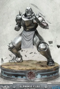 Fullmetal Alchemist Brotherhood - Alphonse Elric Statue / Silver Version: First 4 Figures