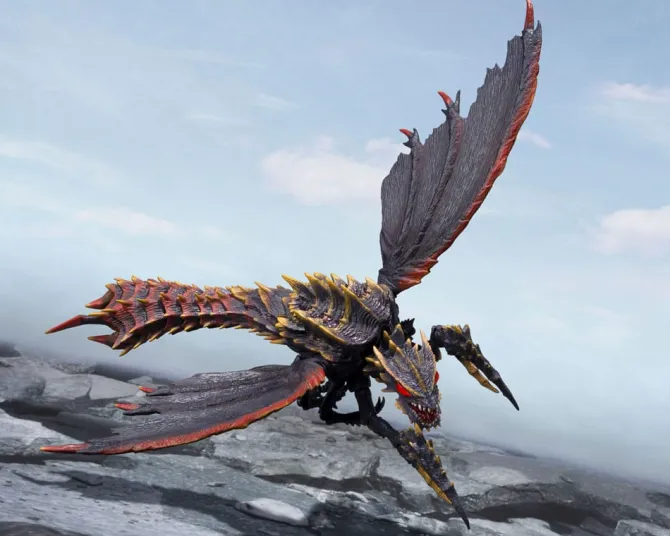 Godzilla - Megaguirus Actionfigur / S.H. Monster Evolution Set: Tamashii Nation