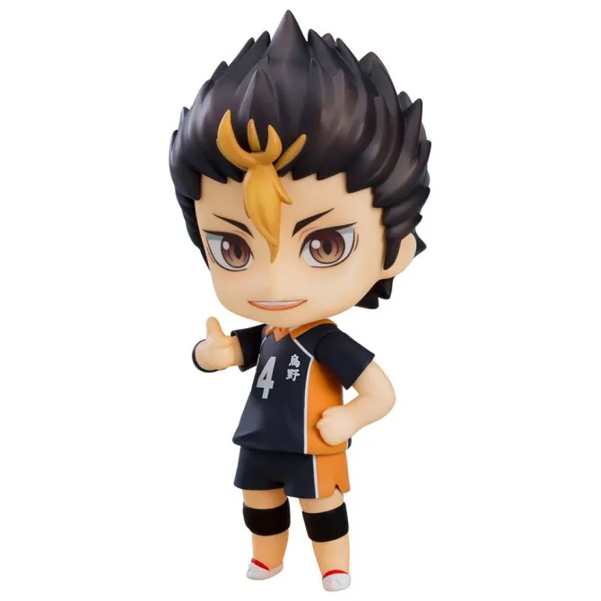Haikyu!! - Yu Nishinoya Nendoroid / The New Karasuno Version: Orange Rouge