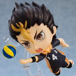 Haikyu!! - Yu Nishinoya Nendoroid / The New Karasuno Version: Orange Rouge