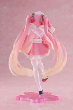 Hatsune Miku - Hatsune Miku Figur / Newley Written Sakura Miku Japanese Cafe Ver. : Taito