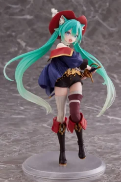 Hatsune Miku - Miku Figur / Wonderland Puss in Boots Version: Taito