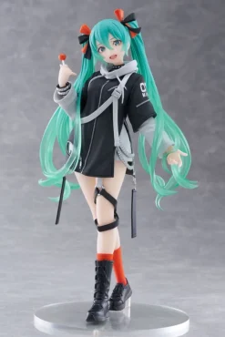 Hatsune Miku Wonderland - Hatsune Miku Statue / Fashion Punk Ver.: Taito Prize