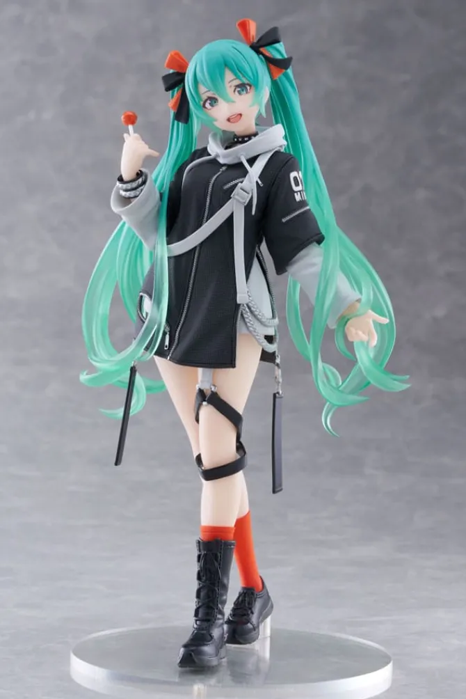Hatsune Miku Wonderland - Hatsune Miku Statue / Fashion Punk Ver.: Taito Prize