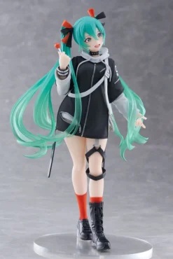 Hatsune Miku Wonderland - Hatsune Miku Statue / Fashion Punk Ver.: Taito Prize