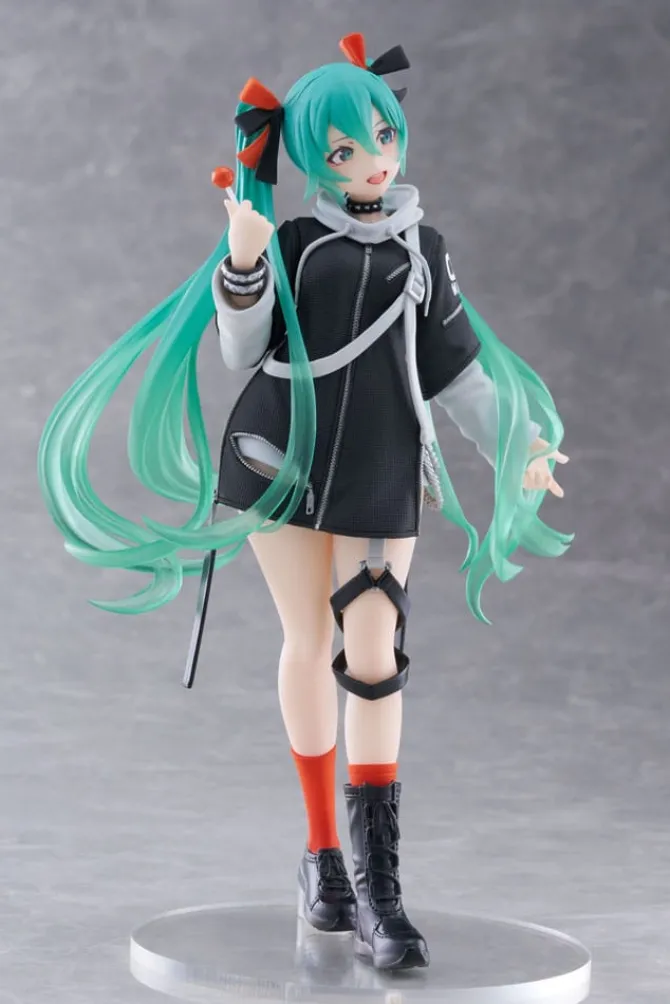 Hatsune Miku Wonderland - Hatsune Miku Statue / Fashion Punk Ver.: Taito Prize