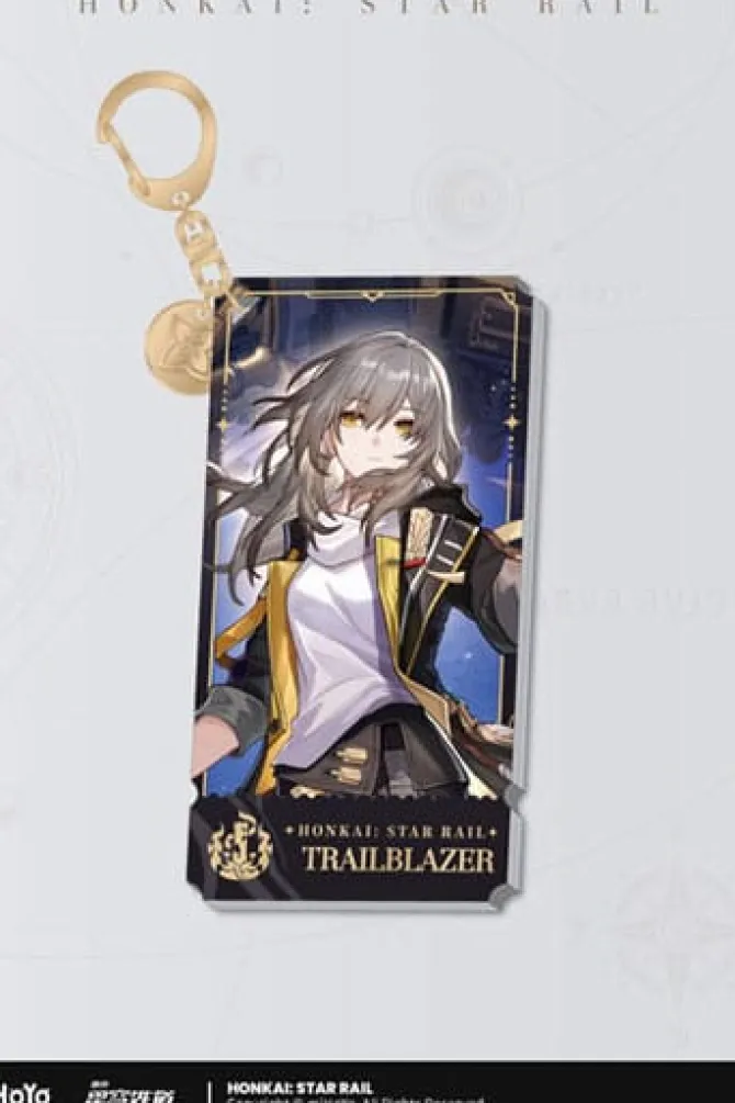 Honkai: - Star Rail Light Charakter Acryl Schlüsselanhänger / Trailblazer (Female): MiHoYo