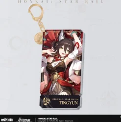 Honkai: - Star Rail Light Charakter Acryl Schlüsselanhänger / Tingyun: MiHoYo