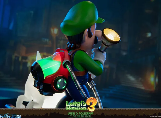 Luigi's Mansion 3 - Luigi & Polterpinscher Statue / Collector's Edition: First 4 Figures