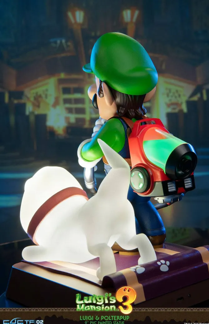 Luigi's Mansion 3 - Luigi & Polterpinscher Statue / Collector's Edition: First 4 Figures