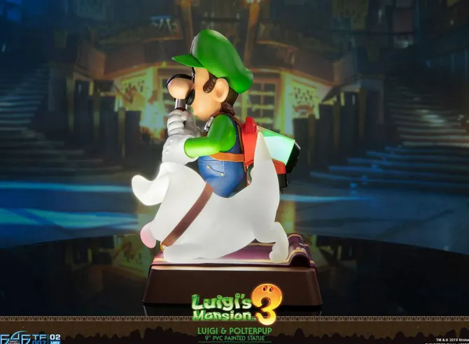 Luigi's Mansion 3 - Luigi & Polterpinscher Statue / Collector's Edition: First 4 Figures