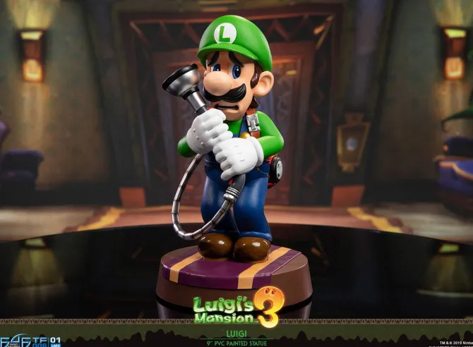 Luigi's Mansion 3 - Luigi Statue: First 4 Figures