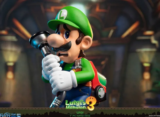 Luigi's Mansion 3 - Luigi Statue: First 4 Figures