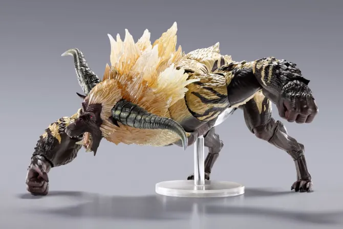 Monster Hunter - Furious Rajang Actionfigur / S.H. Monster Arts: Bandai Tamashii Nations