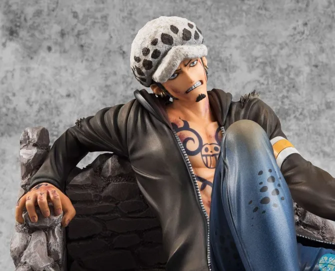 One Piece - Trafalgar Law Statue - P.O.P Excellent Model / VS Version Limited Edition: MegaHouse