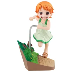 One Piece G.E.M. Serie - Nami Statue / Run! Run! Run!: MegaHouse