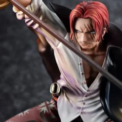 One Piece -Red-haired Shanks Statue / P.O.P Playback Memories: MegaHouse
