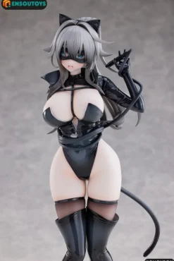 Original Character - Cat Woman Happy-chan Statue / Different Color Edition: Ensoutoys