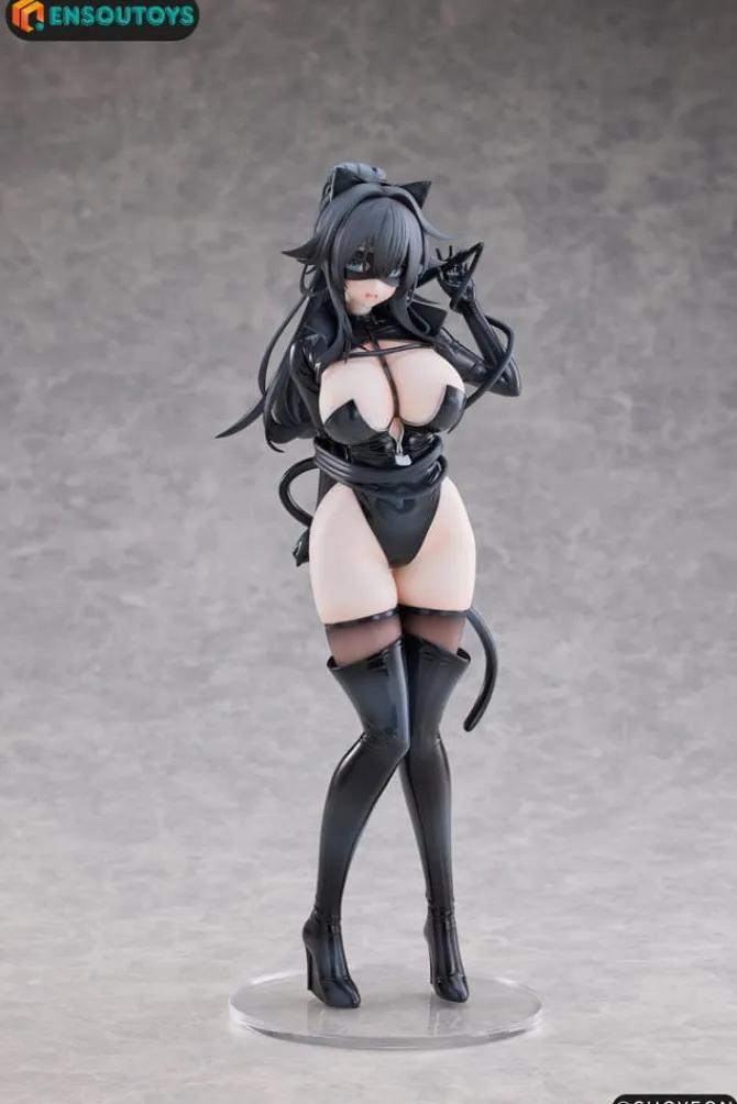 Original Character - Cat Woman Happy-chan Statue: Ensoutoys