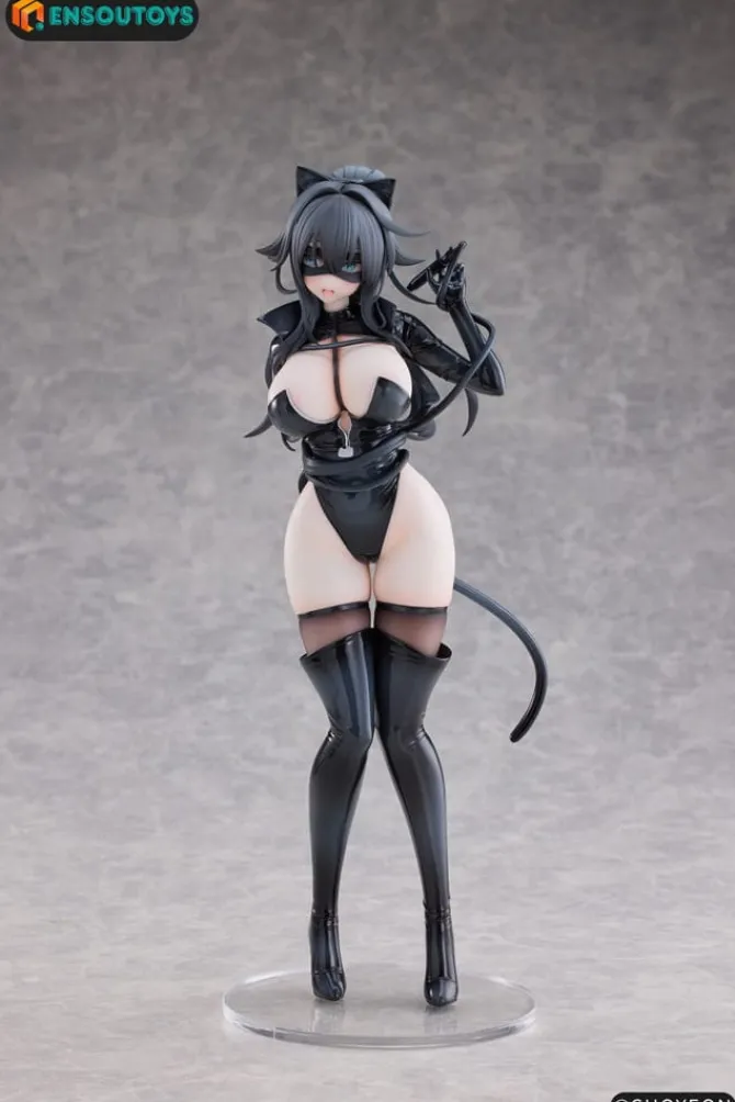Original Character - Cat Woman Happy-chan Statue: Ensoutoys