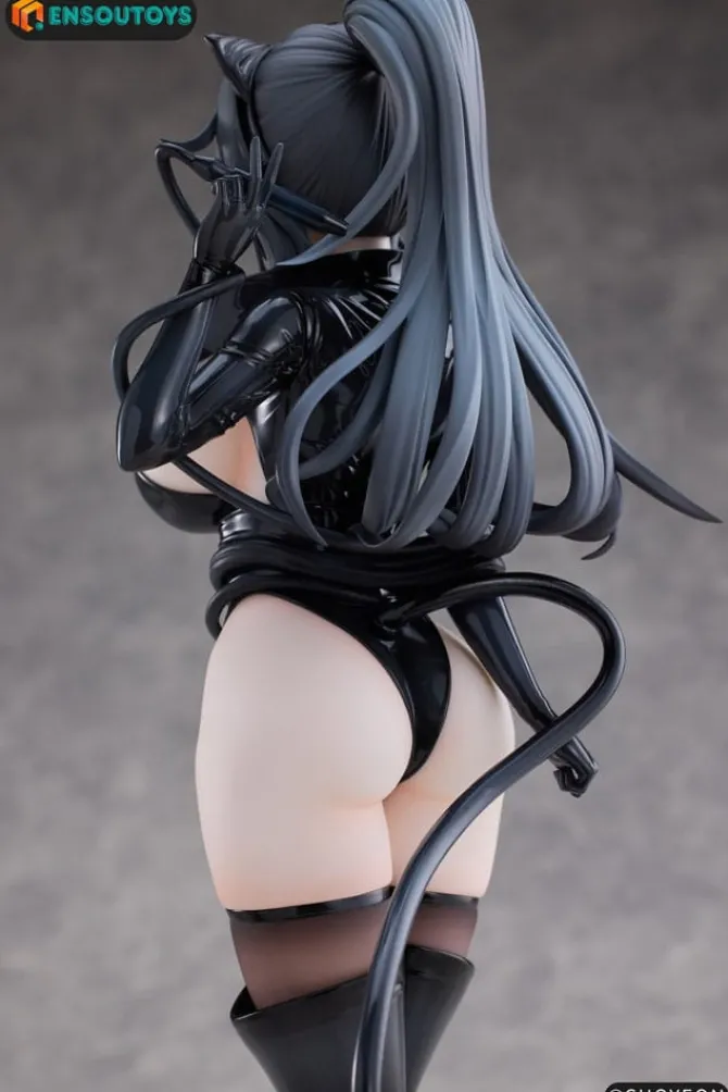 Original Character - Cat Woman Happy-chan Statue: Ensoutoys