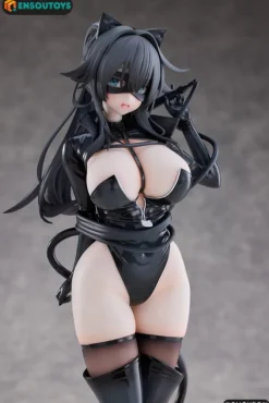 Original Character - Cat Woman Happy-chan Statue: Ensoutoys