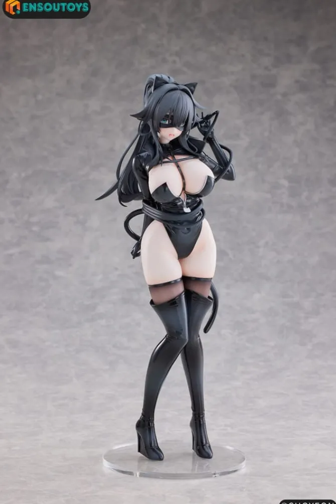 Original Character - Cat Woman Happy-chan Statue: Ensoutoys