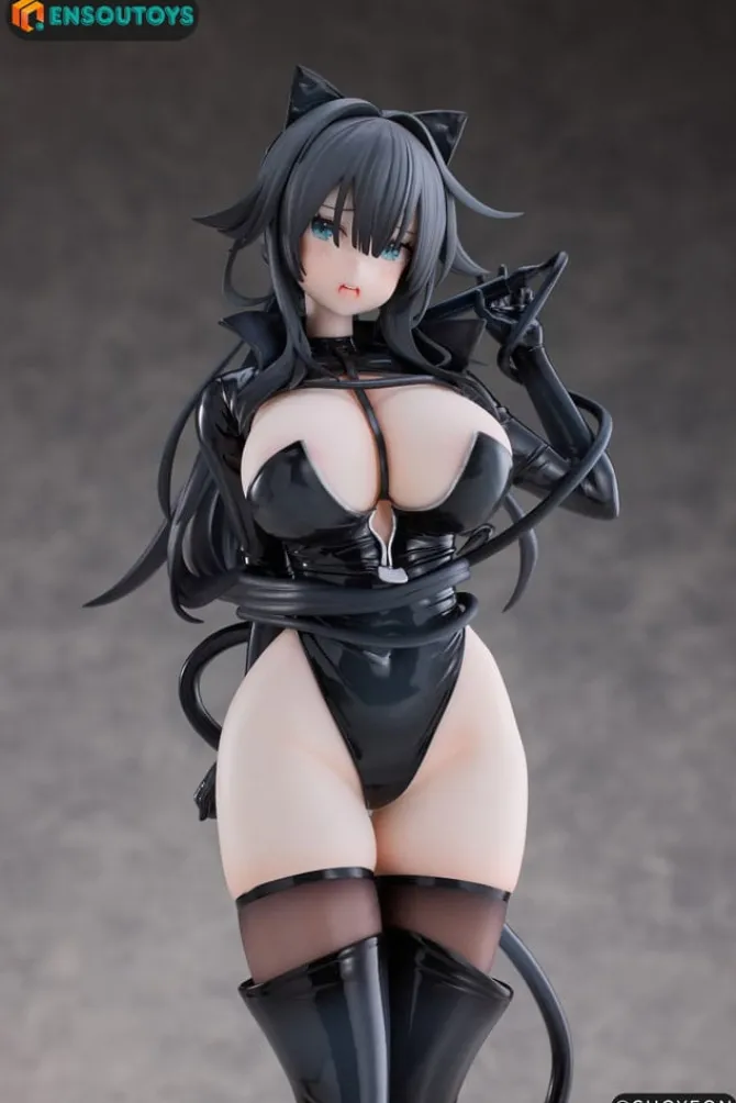 Original Character - Cat Woman Happy-chan Statue: Ensoutoys