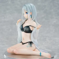 Original Character - Silver-Haired Statue / by Fuumi Illustration - Girl Sky Blue Morning Special Ou