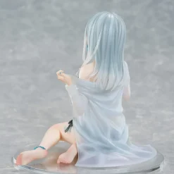Original Character - Silver-Haired Statue / by Fuumi Illustration - Girl Sky Blue Morning Special Ou