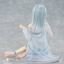 Original Character - Silver-Haired Statue / by Fuumi Illustration - Girl Sky Blue Morning Special Ou