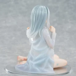 Original Character - Silver-Haired Statue / by Fuumi Illustration - Girl Sky Blue Morning Special Ou