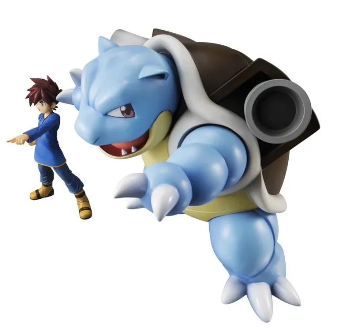 Pokemon - Gary Eich & Turtok Statue / G.E.M Series: MegaHouse