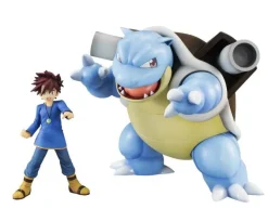 Pokemon - Gary Eich & Turtok Statue / G.E.M Series: MegaHouse