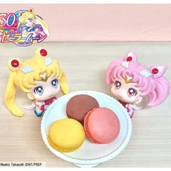 Pretty Guardian Sailor Moon - Super Sailor Moon & Super Sailor Chibi Moon Figur / Look Up - LTD Edit