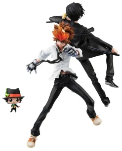 Reborn! - Tsunayoshi Sawada & Hibari Kyoya Statuen / G.E.M Serie: MegaHouse