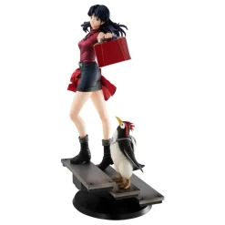 Rebuild of Evangelion Gals - Katsuragi & Pen Statue: MegaHouse