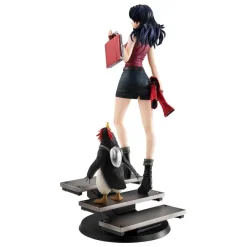 Rebuild of Evangelion Gals - Katsuragi & Pen Statue: MegaHouse