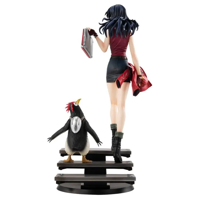 Rebuild of Evangelion Gals - Katsuragi & Pen Statue: MegaHouse